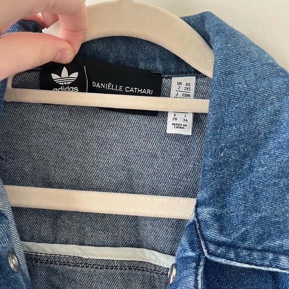 Danielle Cathari X Adidas Originals Reworked Denim Skirt & Jacket - Picture 2 of 3